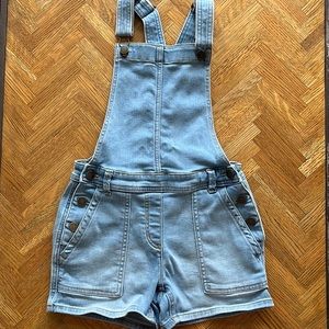 Girl’s Crewcuts Short Overalls
